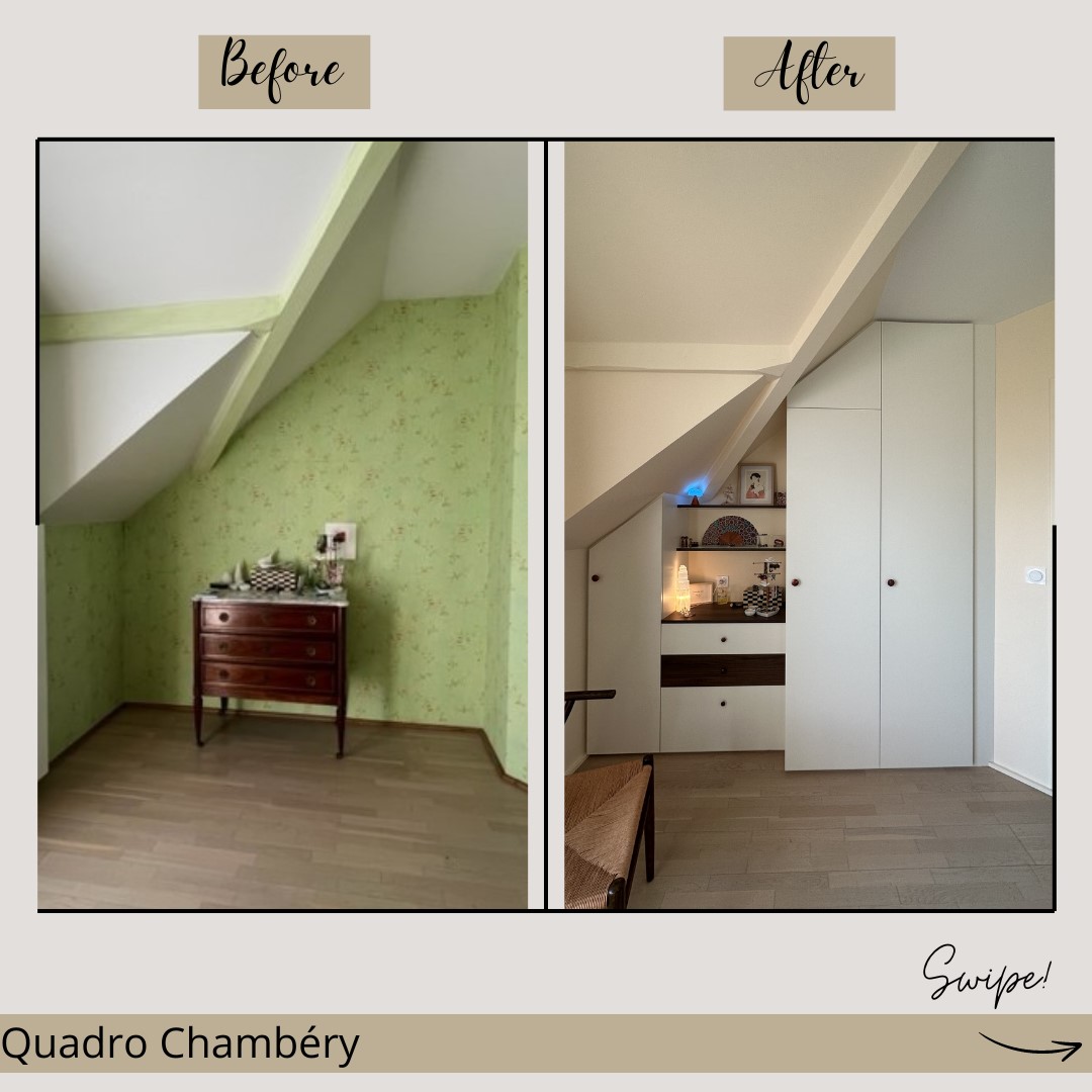 Le dressing sous pente : Une solution élégante et fonctionnelle