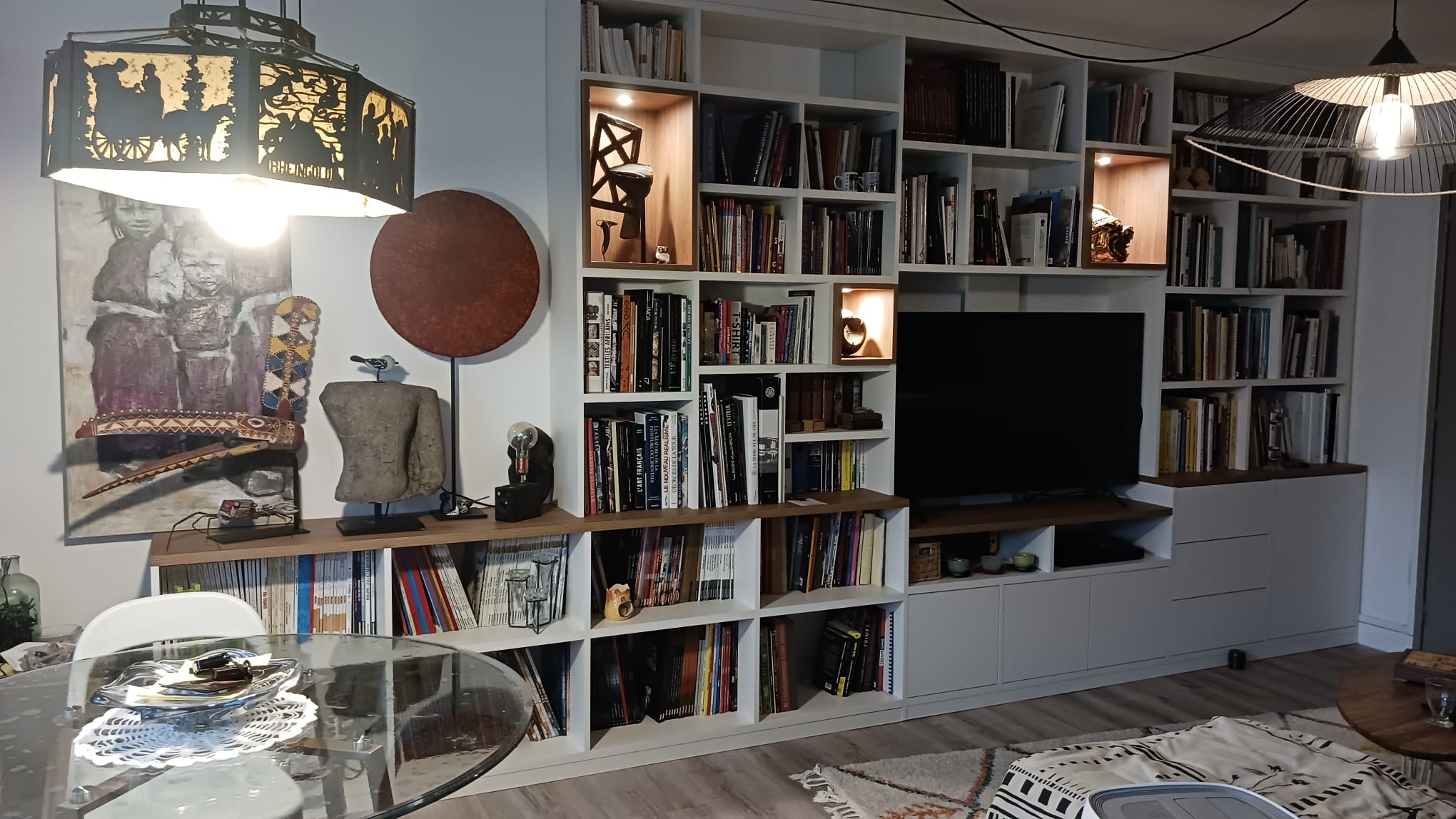 Aménager une bibliothèque murale