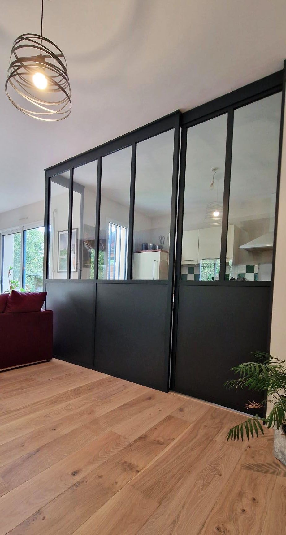 Verrière coulissante : gain d’espace et luminosité