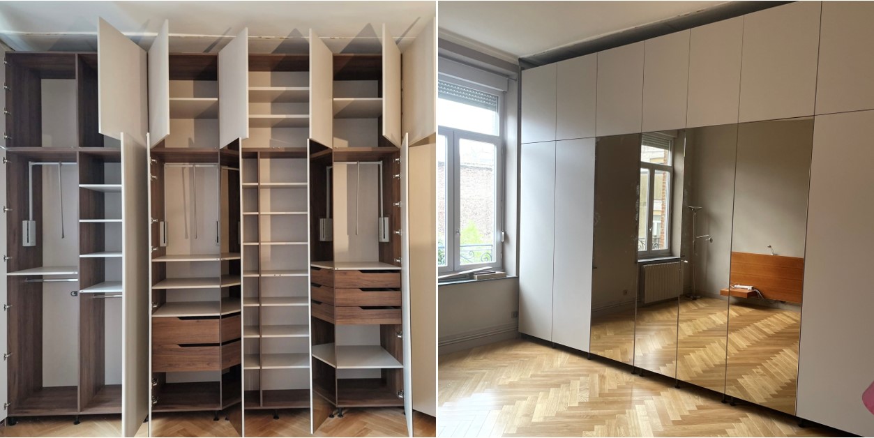 Vous rêvez d'un dressing sur mesure sur Lille .Quadro Lille a votre réponse.