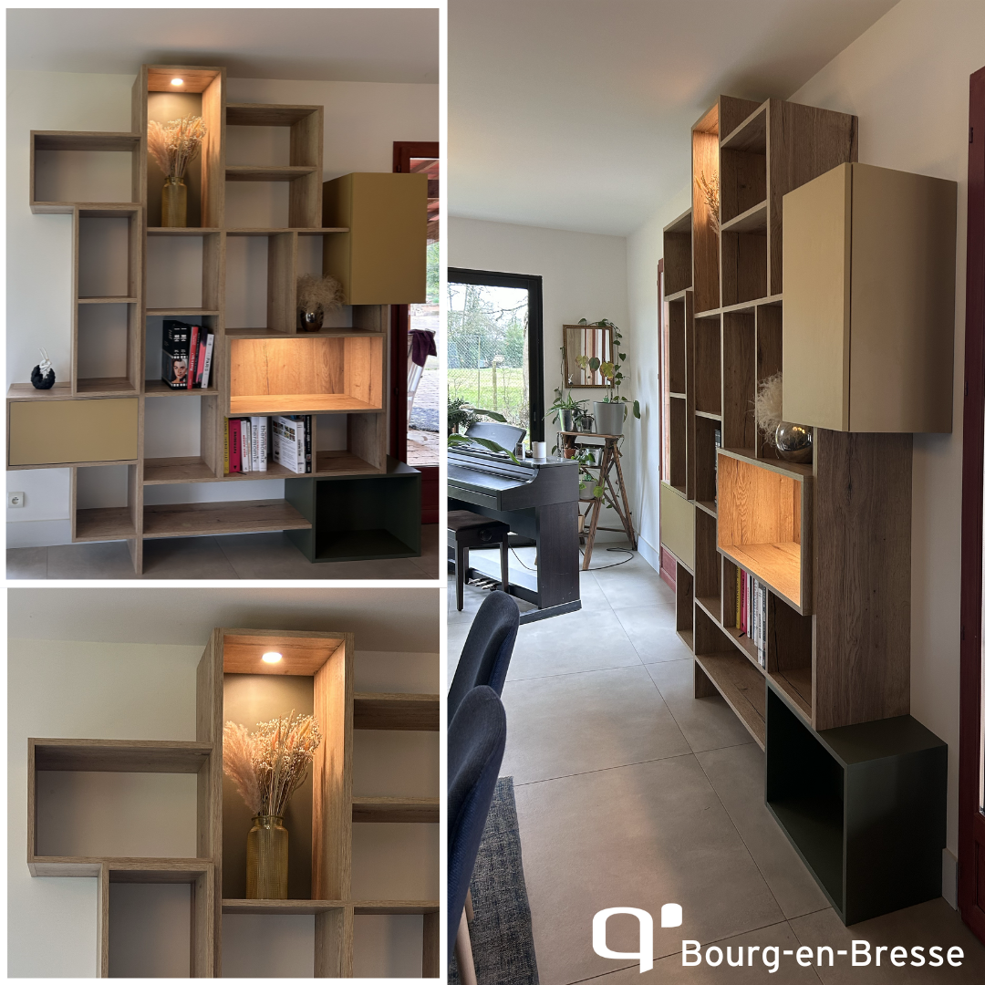 Bibliothèque sur-mesure et décoration !