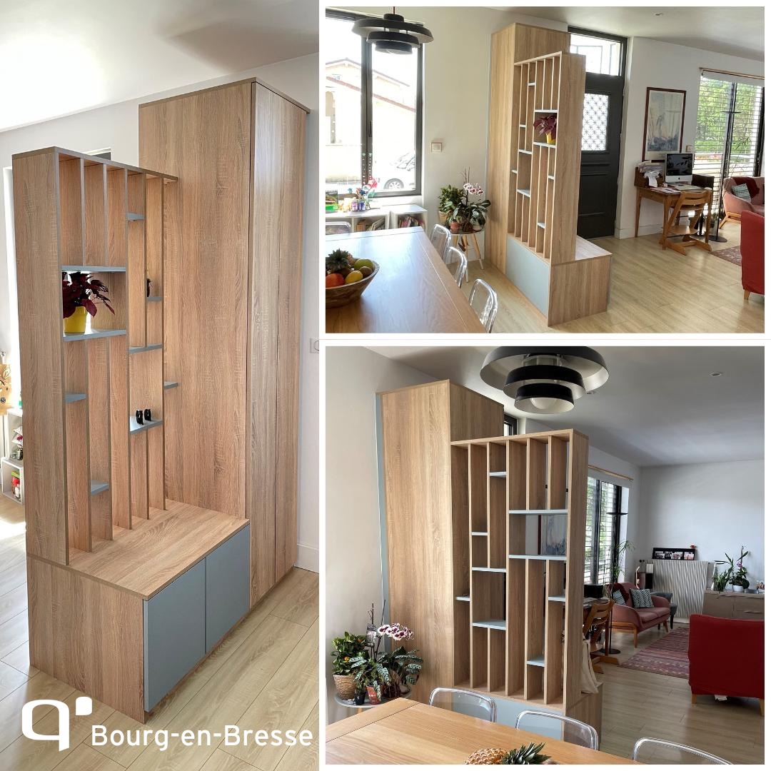 Meuble d'entrée sur-mesure à Bourg-en-Bresse