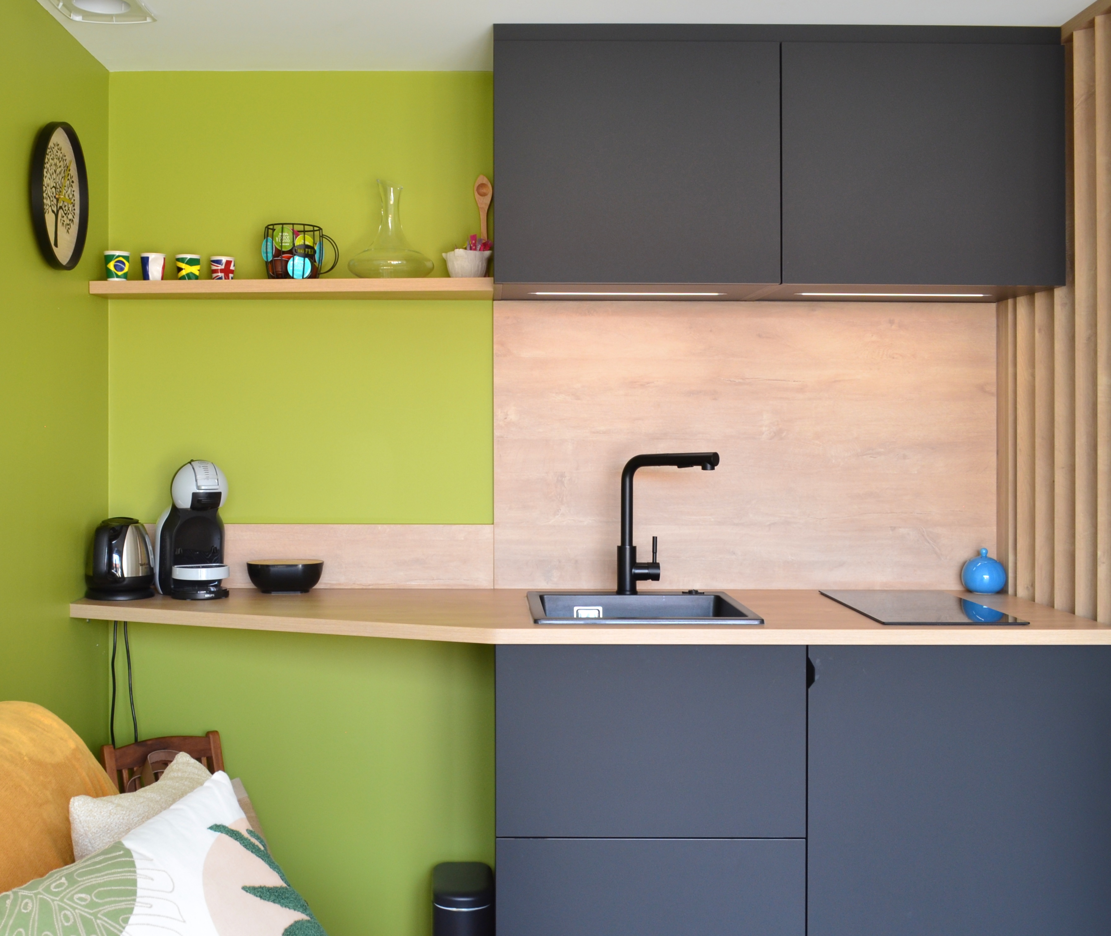 Cuisine dans un petit espace