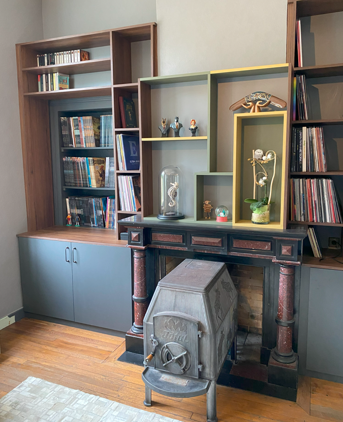 Bibliothèque sur mesure à Arras : l’élégance du XIXe siècle revisitée pour votre intérieur