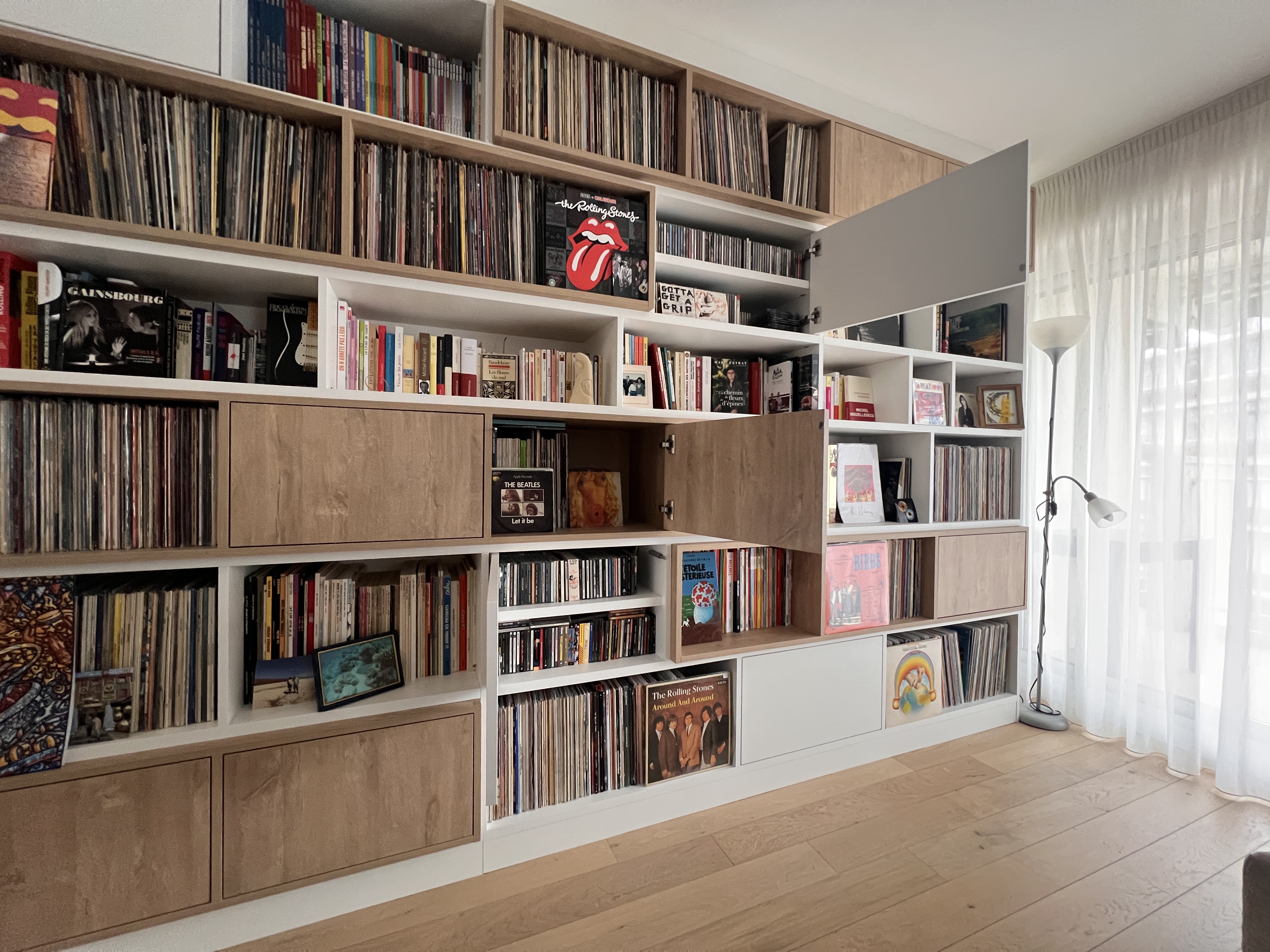 Bibliothèque vinyles