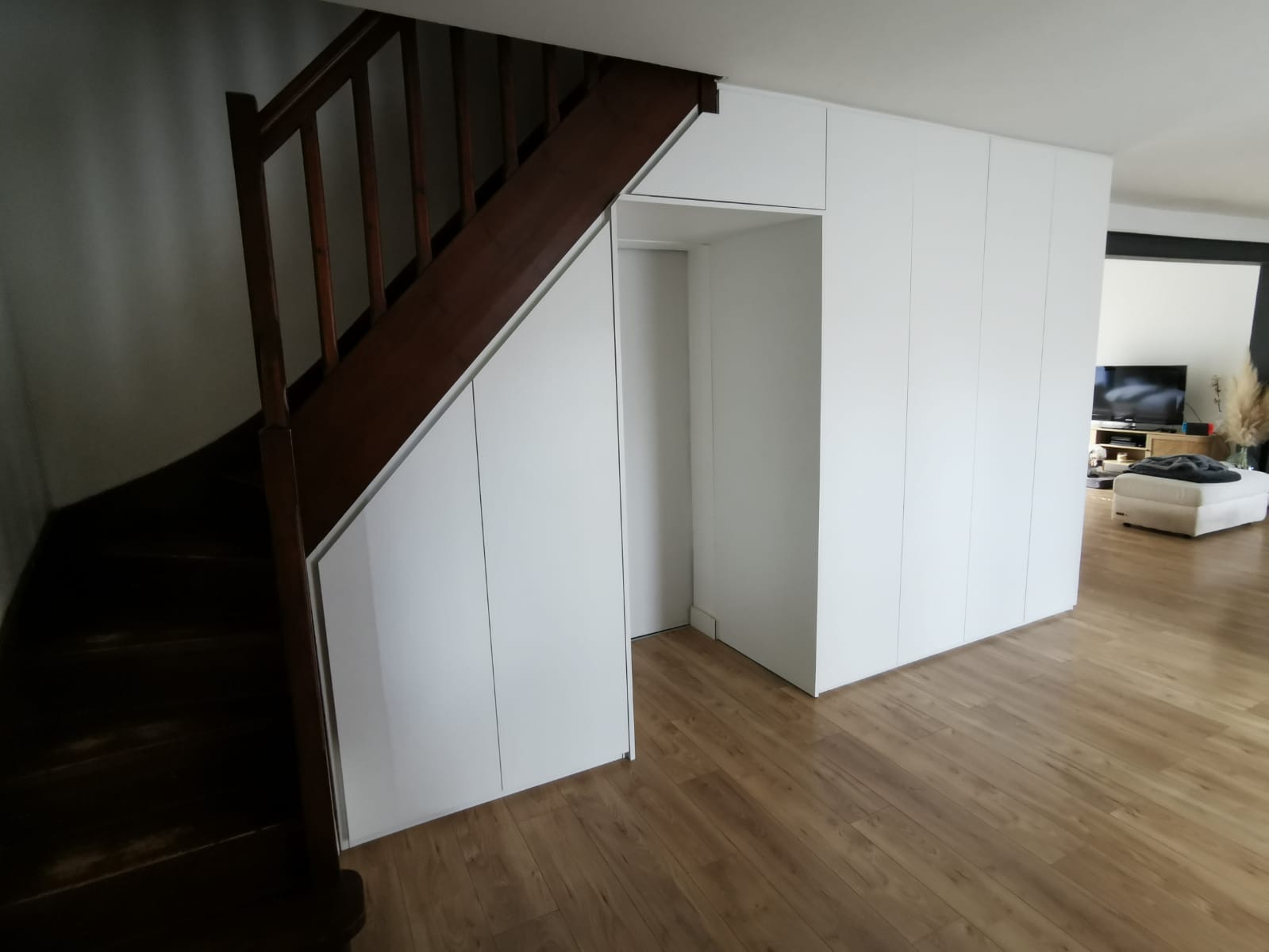 Sous escalier et dressing