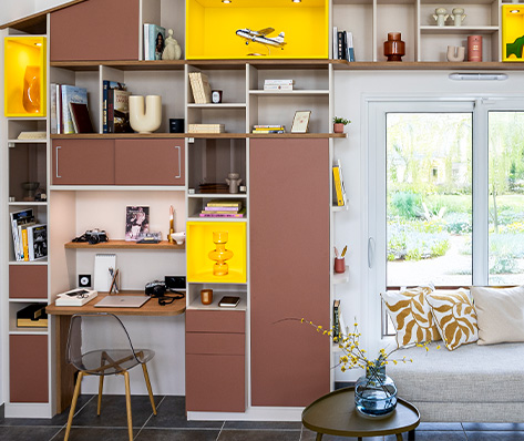 bureau coté fenetre